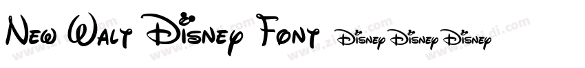 New Walt Disney Font字体转换